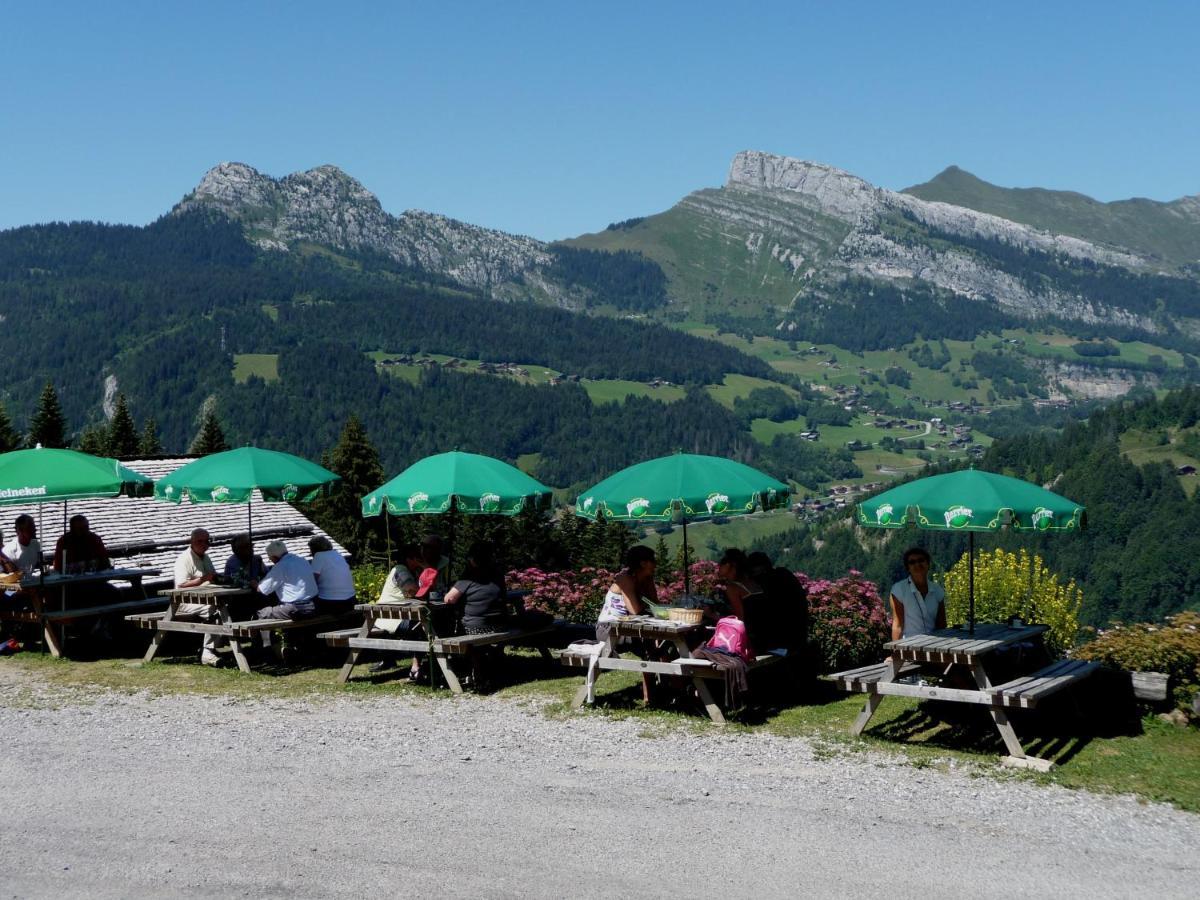 "Chalet Les Aravis" Chalet Et Appartements Le Grand-Bornand Exterior foto